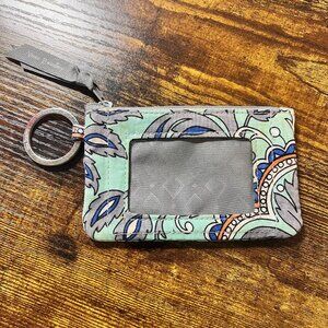 Vera Bradley Zip ID Case & Keychain